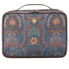 Geantă de toaletă/de cosmetice Pip Studio 51.274.303 Casey Beauty Case Jabali Blue 27x10x19cm Blue