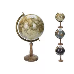 Glob H&S 47300 Глобус дерево манго D25cm H47cm 3 вида