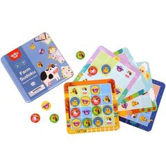 Настольная игра Tooky Toy 41099 Sudoku cu animale de casa TL631