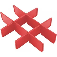 Система хранения инструментов Milwaukee 4932479104 separatoare p/u cutia Packout, 3 sertare