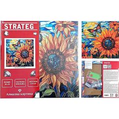 Картина по номерам Strateg 57343 Pictura cu diamant 30x30cm Raza de soare
