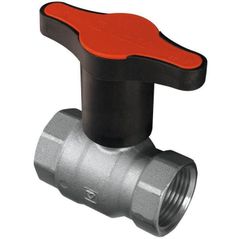 Supapă de închidere HERZ Robinet bila apa FF 1/2" miner rosu tip T (88529)