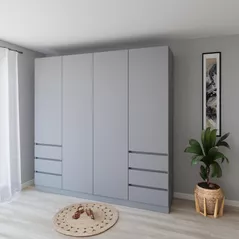 Dulap Smartex (15954) N17 220cm Grafit