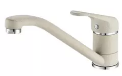 Смеситель кухонный Sandy 49191 Nobilis cu pipa Clasic, lunga, bej deschis