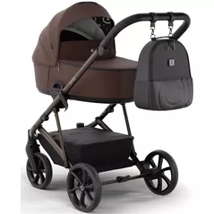 Детская коляска Tutis Carucior 2in1 ENZO Chocolate 548 (1702548)