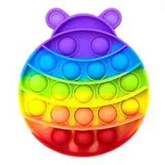 Игрушка Promstore 14964 Игрушка антистресс Pop It Жук, 13x11cm