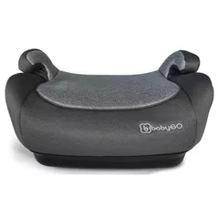 Scaun auto BabyGo BGO-3509 booster i-Size Melange Gray, 125-150 cm