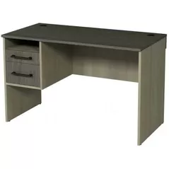 Masă de birou Tisam Стол письменный прямой с 2-мя ящиками 1200х600х750мм (6625)