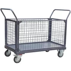 Cărucior УХЛ-МАШ ТПС-4С-9х6 Tележка платформенная сетчатая