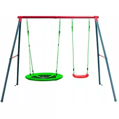 Teren de joacă Jumi OM-886186 (leagan pentru copii cu doua locuri)
