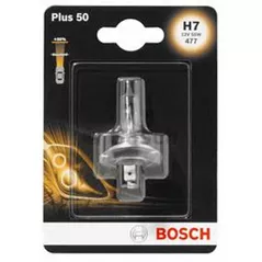 Lampă auto Bosch H7 Plus 50 12V 55W PX26d Blister (1987301042)