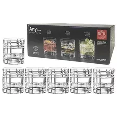 Посуда для напитков RCR 42391 Набор тумблеров для виски Any 6шт, 340ml