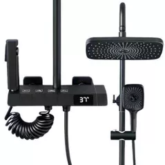 Душевая панель miscellaneous 8002 Orfei negru mat