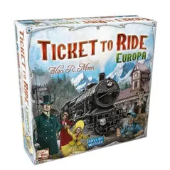 Настольная игра Asmodee 721802 Ticket to Ride Europa in Europa" (Days of wonder RO), cod 49965