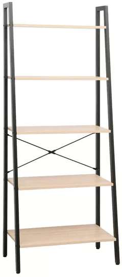 Raft de birou Deco Azalia 5 nivele 64x34x164H Oak/Black