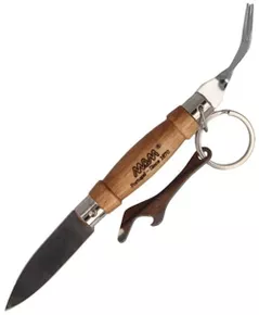 Нож MAM 2141 Pocket Knife Without Tip With Blade Lock And Oak Wood Handle