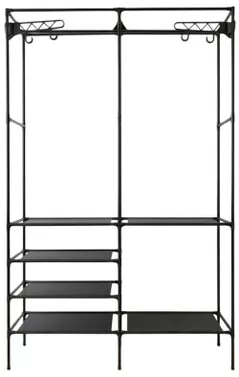 Вешалка для одежды 4Life AT129 108x36x170cm Black