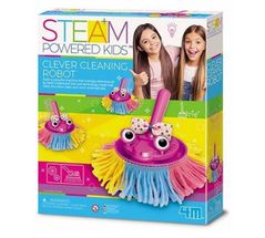 Set de creație 4M 00-04908 Clever Cleaning Robot