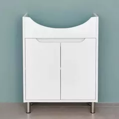 Шкаф под умывальник Bayro Venus Pro Zenon 750 белый структурный