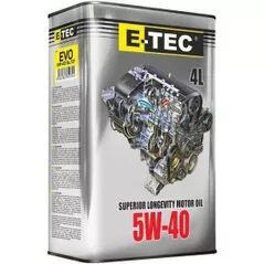 Масло E-TEC EVO 5W-40 4L