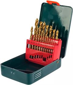 Сверло Metabo 627156000 HSS-TiH набор свёрл по металлу 19шт.