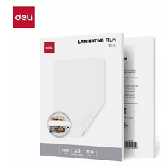 Плёнка для ламинирования Deli DLET176, A3, 100мkм, 100 листов