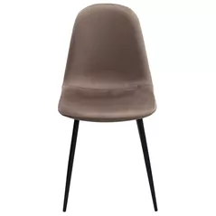 Scaun Deco C-710 Catifea + Black Legs Brown (HLR-49)