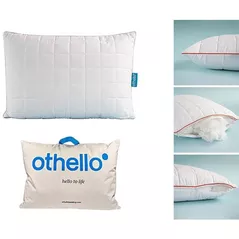 Домашний текстиль Promstore 54946 Perna 50x70 cm Othello Tempura Thermolite (alb/oranj) 650 gr