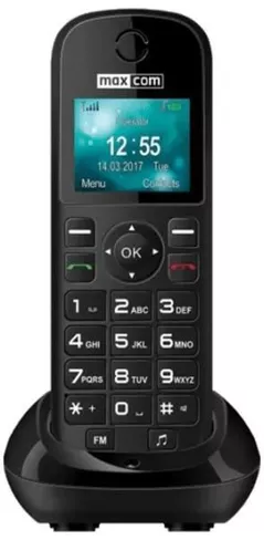 Telefon fără fir MaxCom MM35D Black