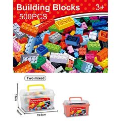 Set de construcție miscellaneous 2119 Constructor pentru copii in box (500 buc.) 510550/331648