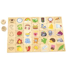 Головоломка Viga 44507 Learning Senses Puzzle Set