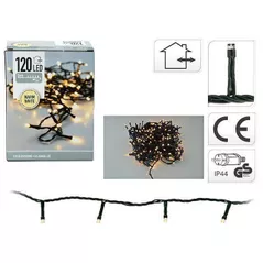 Ghirlandă Promstore 27403 Огни новогодние Нить 120LED тепл-белый, 9m, in/out