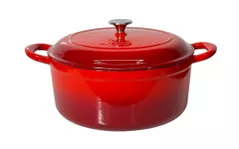 Cratiță Sote SFCR-28-R Cratiță din fontă emailată Sofi, Roșie, 28cm