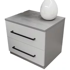 Noptieră Bayro Serenity 550x500x450 серый асфальт фасад серый