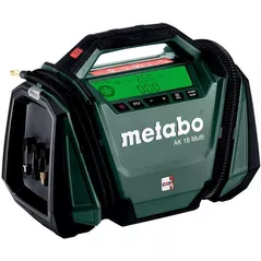 Портативный компрессор для авто Metabo AK 18 Multi Compresor cu acumulator (carcasa) 600794850