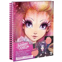 Set de creație Nebulous Stars 11128 Creative Book - Zen Scratch & Sketch