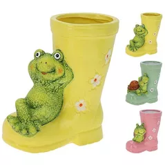 Цветочный горшок ProGarden 55359 Ciubota cu animal 16X9X18.8cm