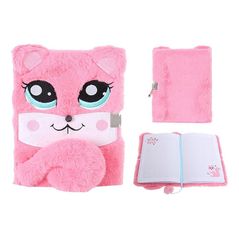 Carnet St.RIGHT 57891 Agenda cu lacat, A5, 96foi, 3D Squirrel, coperta plus