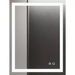 Зеркало для ванной Bayro Elipso 600x800 LED touch c подогревом