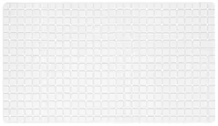 Covoraș de baie Bisk 08468 Veldi Eco 70/40 alb