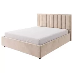 Кровать Fabrik Home Charlotte 1600 Бежевая (Ткань Mango 1303)
