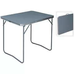 Mobilier pentru camping Holland 31194 Redcliffs, masa plianta 80x60cm, valiza, gri