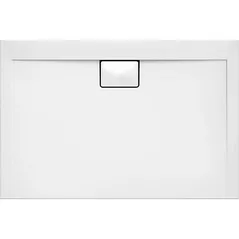Душевой поддон Polimat Vegar white 100x80x1,5x4,5 (patrat) (acryl)