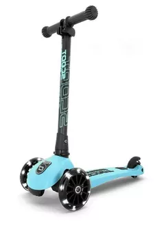 Trotinetă Scoot&Ride 96356 Highway Kick 3 Led Bluebery