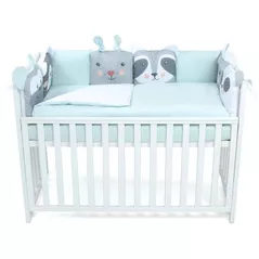 Детское постельное белье Veres 216.24 Zoo Mint (6 ед.)