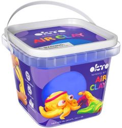 Набор для творчества Okto 20008 Plastilină ușoară în găletușă, Albastru