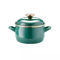 Cratiță Metalac 51712 эмалированная Solo 18cm, 3.3l, крышка металл