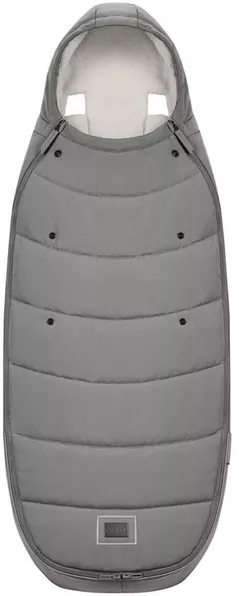 Accesorii pentru cărucior Cybex 523000715 Husa de iarna pentru carucior Platinum Mirage Grey Dark Grey