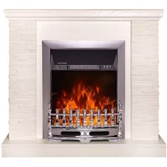 Камин электрический ArtFlame Rock ivory & Gala silver