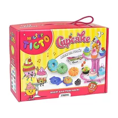 Набор для творчества Strateg 57142 Set de modelat Мистер тесто Cupcake